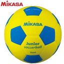 ミカサ MIKASA スマイルサッカーボール4号球 軽量 180g SF4JYBL イエロー/ブルー EVA素材 スマイルボール 小学校用 小学生 子供 キッズ ジュニア