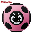 ミカサ MIKASA テンテンてんまり ボール SL3PBK ピンク/ブラック 初めてのボール遊びにお薦め! 子供 幼児 キッズ