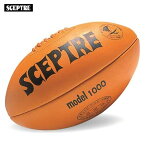 セプター ラグビーボール モデル1000 SP2 SCEPTRE 5号球 バルブ式 純牛革製 競技ボール 日本ラグビーフットボール協会認定球