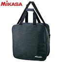 ミカサ MIKASA バッグ ACBGM40BK バレーボール&サッカーボールバッグ 4個用 黒 BAG ボールケース ポリエステル 簡易撥水素材使用