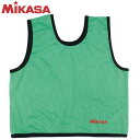 ネコポス ミカサ MIKASA ゲームジャケット キッズサイズ グリーン GJKG ビブス 子供用 スポーツ