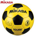 ミカサ MIKASA サッカーボール SVC5011-YBK サッカーボール 検定球5号 縫い 黄黒 ボール5号 人工皮革 フットボール