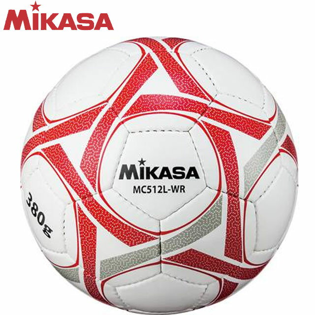 ミカサ MIKASA サッカーボール 5号 軽量 380g MC512LWR ホワイト/レッド 一般・大学・高校・中学校用 シニア(60歳以上)向き通販 サッカー 用品 セール