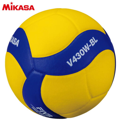 ミカサ MIKASA 鈴入りバレーボール 4号球 V430WBL ブルー/イエロー 中学校・家庭婦人用 ミカサ MIKASA 鈴入りバレーボール 4号球 V430WBL ブルー/イエロー 中学校・家庭婦人用