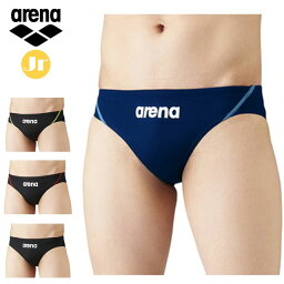 ネコポス アリーナ 競泳水着 ジュニア リミック ARN1023MJ arena 伸長率を約5％UPした素材 泳ぎ易さを追求したニット素材 工 スイムウエア