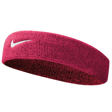 ネコポス ナイキ スウッシュ ヘッドバンド メンズ レディース NIKE BN1003 639 ビビッドピンク/ホワイト ヘアバンド スポーツ 運動 トレーニング ランニング フィットネス ユニセックス