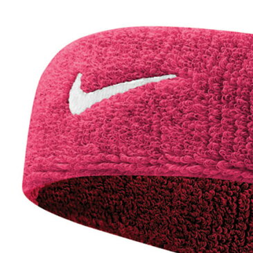 ネコポス ナイキ スウッシュ ヘッドバンド メンズ レディース NIKE BN1003 639 ビビッドピンク/ホワイト ヘアバンド スポーツ 運動 トレーニング ランニング フィットネス ユニセックス