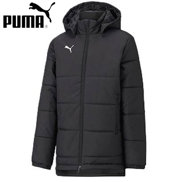 プーマ PUMA ベンチコート ベンチジャケット JR ジュニア キッズ 中綿ジャケット アウター トップス ウエア アパレル 服 シンプルなルック サッカー 657821