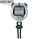 セイコー SEIKO ストップウォッチ ソーラーインターバルタイマー Sシルバー ソーラー充電ストップウォッチ 測定器 用品 用具 グッズ マルチスポーツ SVAJ101