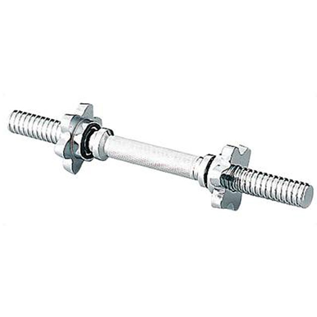 シンテックス SINTEX ダンベル シャフト380MM 1個 ローレット加工 網目 ウエイトトレーニング フィット..