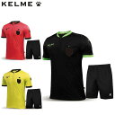 ケレメ KELME セットアップ ハンソデレフェリースーツ メンズ 上下 審判 ショートスリーブ 半袖 トップス ショートパンツ ボトムス ウエア アパレル 服...