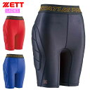 ネコポス ゼット スポーツウエア レディース プロステイタス スライディングパンツ パット付き ZETT BP47LD 肌に対する柔らかな風合い