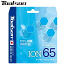 ネコポス トアルソン Toalson ガット ION 65 ホワイト バドミントンストリング フィーリング コントロール ラケット雑品 用具 用品 一般 バドミ...