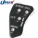 ネコポス ユニックス UNIX カウンターゲージ インジケーター 4カウントタイプ リセットダイヤル付 野球用品 グッズ トレーニング ベースボール 野球 BX...