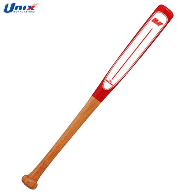 打撃練習用品 ユニックス 野球 トレーニングバット DOUP900G UNIX BT8481 室内素振りもOK 木製 60cm 直径50mm