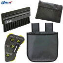 ネコポス ユニックス 野球 審判用品 球審用 エキスパート 4点セット GRY UNIX BX8262 グレー ボールバッグ ブラシ インジケーター 収納ポーチ