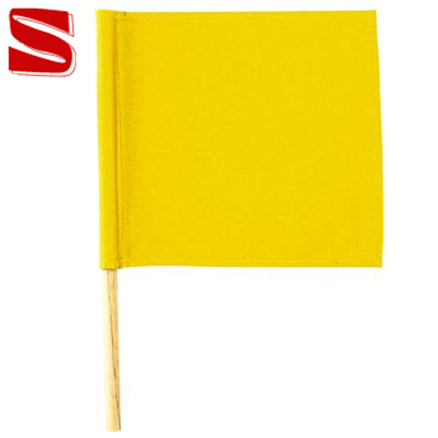 ネコポス 九櫻 クサクラ 試合用時計係旗 黄 時間状態を表す旗 JH43 試合用品 用具 グッズ アクセサリー 柔道 武道 JH43