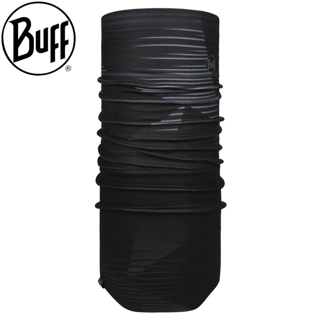 ネコポス Buff バフ ネックウォーマー WINDPROOF REFIK BLACK PRINTED ネックカバー ウィンドプルーフ NECK アクセサリー 快適性 パフォーマンス性 防風性 登山 トレイル ハイキング ランニング トレーニング スポーツ ライフスタイル 448392