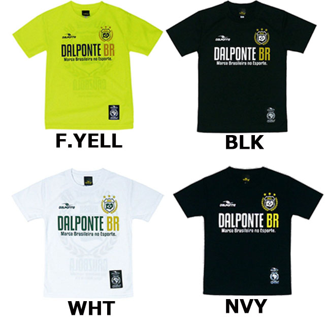 ネコポス ダウポンチ DALPONTE Tシャツ キッズプラTシャツ ショートスリーブ 半袖 トップス ウエア アパレル 服 定番 サッカー フットサル スポーツ ブラジル DPZ65安売り サッカー 用品 セール