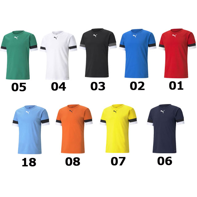 ネコポス プーマ TEAMRISE サッカー ゲームシャツ ジュニア キッズ 子供 Tシャツ 半袖 PUMA 705140格安セール サッカー 用品 セール