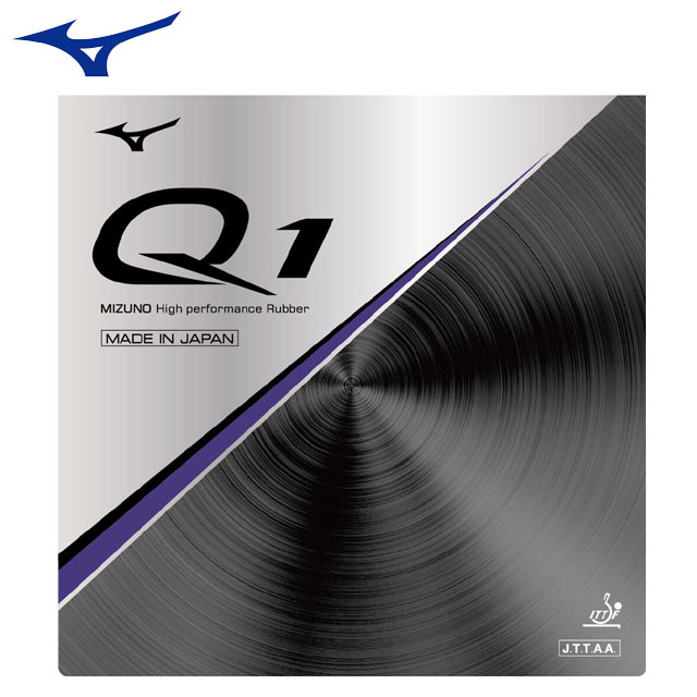 (☆) 36 ネコポス ミズノ ラケット メンテナンス用品 卓球ラバー Q1 MIZUNO 83JRT291 ファーストステッ..