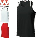 ネコポス ウンドウ WUNDOU ノースリーブシャツ ランニングシャツ メンズ レディース ユニセックス トップス ウエア アパレル 服 ベーシック 吸汗速乾 ...