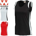 ネコポス ウンドウ WUNDOU ノースリーブシャツ ウィメンズランニングシャツ レディース トップス ウエア アパレル 服 ベーシック 吸汗速乾 シンプル ス...