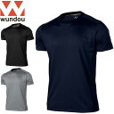 ネコポス ウンドウ WUNDOU Tシャツ アウトドアデオドラントTシャツ メンズ レディース ユニセックス ショートスリーブ 半袖 トップス ウエア アパレル...