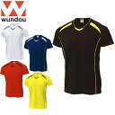ネコポス ウンドウ WUNDOU シャツ バレーボールシャツ メンズ レディース ユニセックス ショートスリーブ 半袖 トップス ウエア アパレル 服 ベーシッ...