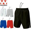 ネコポス ウンドウ WUNDOU ハーフパンツ ベーシックテニスパンツ メンズ レディース ユニセックス ショートパンツ ショーツ 半ズボン ボトムス ウエア ...