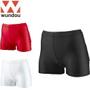 ネコポス ウンドウ WUNDOU ハーフスパッツ テニスインナースパッツ ジュニア キッズ ショートパンツ ショーツ 半ズボン インナー ウエア アパレル 服 ...