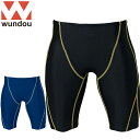 ネコポス ウンドウ WUNDOU 水着 メンズスイムパンツ ジュニア キッズ インナー ウエア ベーシック フィット 配色ライン スポーツウェア フィットネス ...