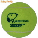 エンジョイファミリー Enjoy Family 硬式テニスボール SNOOPY やわらかテニスボール 2球入 スヌーピー絵柄 用品 用具 アイテム グッズ テニス SN-450(4)