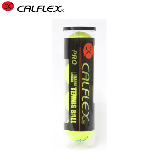 カルフレックス CALFLEX ボール プレッシャーボール 硬式テニスボール 4球入 用具 アイテム グッズ ア..
