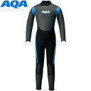 AQA エーキューエー ウェットスーツ キッズスキンフルスーツIII 保温性 耐久性 長袖長ズボンタイプ ジュニア キッズ 用品 用具 アイテム グッズ アクセ...