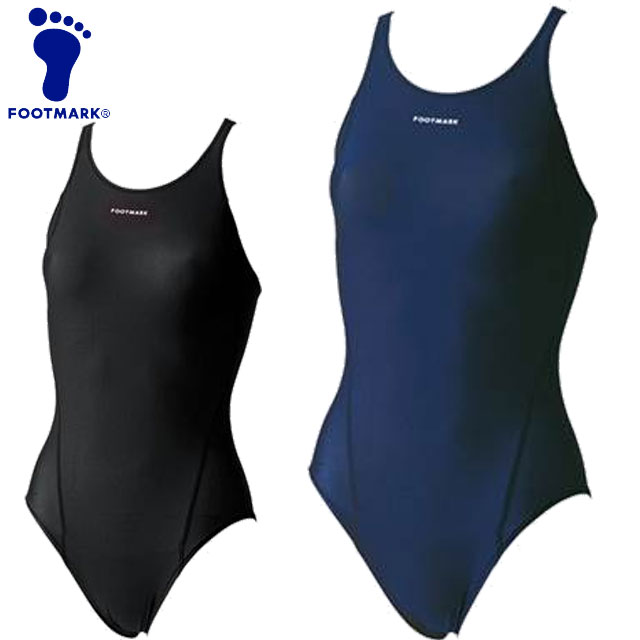 ネコポス フットマーク FOOTMARK 水着 ウィメンズ フィットネス スマイルワンピース 120 130 ジュニア ..