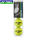 ヨネックス YONEX 競技ボール 硬式 テニスボール ツアー 4ケイリ 用品 用具 アイテム グッズ アクセサリー テニス TBTUR4P