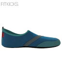 ネコポス フィットキックス シューズ MENS FITKICKS M NAVY KFK0103 26.5〜27.5cm オールラウンド アクティブシューズ フィ...