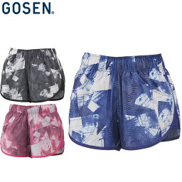 ネコポス ゴーセン GOSEN ハーフパンツ レディース ショートパンツ ショーツ 半ズボン ボトムス ウエア アパレル 服 撥水 テニス ラケットスポーツ PP1961