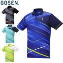 ネコポス ゴーセン GOSEN ポロシャツ ユニ ゲームシャツ ショートスリーブ 半袖 トップス ウエア アパレル 服 吸汗速乾 テニス ラケットスポーツ T2040