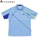 ネコポス ルーセント LUCENT ポロシャツ Uni ゲームシャツ ライトブルー ショートスリーブ 半袖 トップス ウエア アパレル 服 UVカット 吸汗速乾...