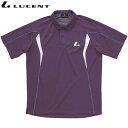ネコポス ルーセント LUCENT ポロシャツ Uni ゲームシャツ パープル ショートスリーブ 半袖 トップス ウエア アパレル 服 UVカット 吸汗速乾 メ...
