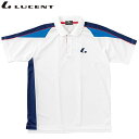 ネコポス ルーセント LUCENT ポロシャツ Uni ゲームシャツ ホワイト ショートスリーブ 半袖 トップス ウエア アパレル 服 吸汗速乾 メンズ レディ...