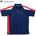 ネコポス ルーセント LUCENT ポロシャツ Uni ゲームシャツ ネイビー ショートスリーブ 半袖 トップス ウエア アパレル 服 吸汗速乾 メンズ レディ...