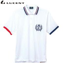 ネコポス ルーセント LUCENT ポロシャツ Uni ゲームシャツ ホワイト ショートスリーブ 半袖 トップス ウエア アパレル 服 吸汗速乾 メンズ レディ...