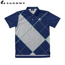 ネコポス ルーセント LUCENT ポロシャツ Uni ゲームシャツ ネイビー ショートスリーブ 半袖 トップス ウエア アパレル 服 UVカット 吸汗速乾 メ...