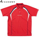ネコポス ルーセント LUCENT ポロシャツ Uni ゲームシャツ レッド ショートスリーブ 半袖 トップス ウエア アパレル 服 吸汗速乾 メンズ レディー...