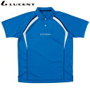 ネコポス ルーセント LUCENT ポロシャツ Uni ゲームシャツ ブルー ショートスリーブ 半袖 トップス ウエア アパレル 服 吸汗速乾 メンズ レディー...