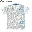 ネコポス ルーセント LUCENT ポロシャツ Uni ゲームシャツ ホワイト ショートスリーブ 半袖 トップス ウエア アパレル 服 UVカット 吸汗速乾 メ...
