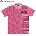 ネコポス ルーセント LUCENT ポロシャツ Uni ゲームシャツ ピンク ショートスリーブ 半袖 トップス ウエア アパレル 服 UVカット 吸汗速乾 メン...